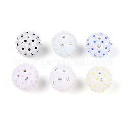 Стразы из полимерной глины ручной работы с цветком ромашки из смолы CLAY-T022-02A