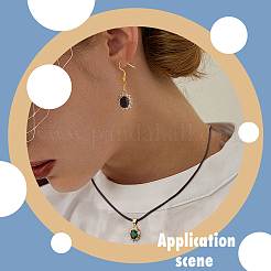 5шт 5 цвета латунные микро проложить кубический цирконий шармы&nbsp;KK-FH0003-24