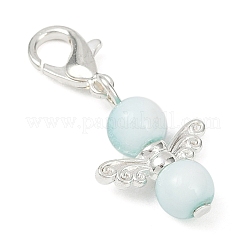 10 шт. стеклянный ангел подвесной декор&nbsp;HJEW-JM03580