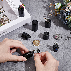 7 шт. 7 размера акриловые подставки для колец и ювелирных изделий&nbsp;RDIS-WH0011-34A