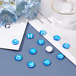 Кабошоны из стекла&nbsp;GGLA-PH0001-08B