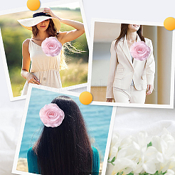 1 шт. броши-цветы из полиэстера&nbsp;JEWB-CN0001-08C