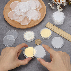 24 шт. акриловый ящик для хранения памятных монет&nbsp;CON-FG0001-23