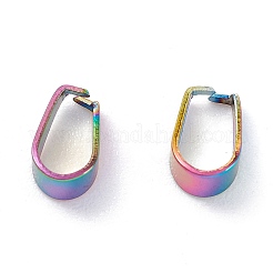 Ионное покрытие (ip) нержавеющая сталь 304 защелкивающиеся скобы&nbsp;X-STAS-P214-08MC-02