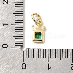 Латунь подвески циркония кубической&nbsp;KK-G554-01B-02