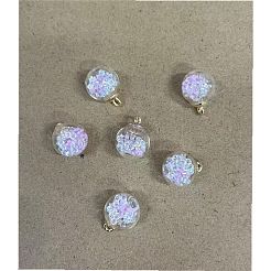 Светящиеся в темноте подвески из светящегося стекла&nbsp;GLAA-WH0030-18A