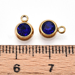 201 подвеска из нержавеющей стали со стразами&nbsp;STAS-S068-16G