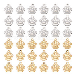 40 шт. 2-х цветные подвески из нержавеющей стали 304&nbsp;STAS-TA0003-43