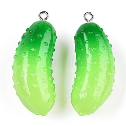 Подвески-овощи из непрозрачной смолы&nbsp;RESI-N039-79