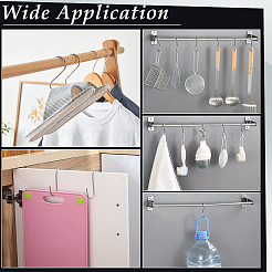 30 шт. S-образные крючки из нержавеющей стали марки 304&nbsp;STAS-WR0001-28