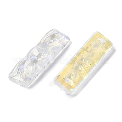 Стеклянные кулоны с краской для выпечки&nbsp;GLAA-S202-16A