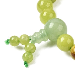 Браслеты из нефритовых бусин для медитации Будды&nbsp;PJBR003-27A
