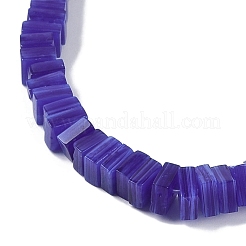 Бусы лэмпворк ручной работы&nbsp;LAMP-Q037-02B-07