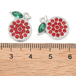 Подвески из сплава и страза&nbsp;FIND-C087-03A-P