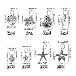 Сплавочные подвески тибетского стиля&nbsp;PALLOY-PH0013-34AS