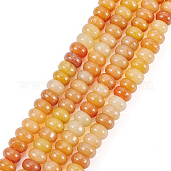 2 нить бусин из натурального красного авантюрина&nbsp;G-TA0002-24