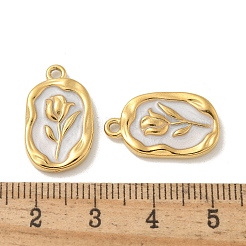 Подвески из нержавеющей стали 304 с эмалью&nbsp;X-STAS-I322-87G-04