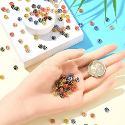 500шт 5 цвета акриловые бусины&nbsp;SACR-YW0001-69