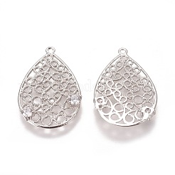 Латунные микро проложить кубического циркония подвески&nbsp;LS-KK-F803-07P-NF