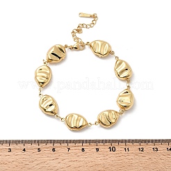 Браслеты из звеньевой цепи из нержавеющей стали 304&nbsp;BJEW-P368-01G