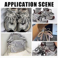 2 стиль акриловых и пластиковых пряжек для обуви&nbsp;FIND-MA0001-10A