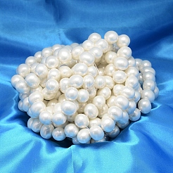 Овальные жемчуги из порошка раковины&nbsp;BSHE-L013-S-A013A