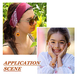 Подвески из непрозрачной смолы в стиле 40 шт.&nbsp;RESI-CD0001-15