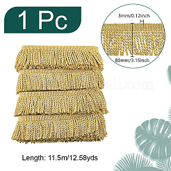 11.5 м полиэстеровая витая бахрома с кисточками&nbsp;DIY-WH0270-317A