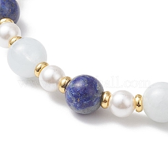 Браслеты с подвесками из ракушек каури из нержавеющей стали 304&nbsp;BJEW-JB12861