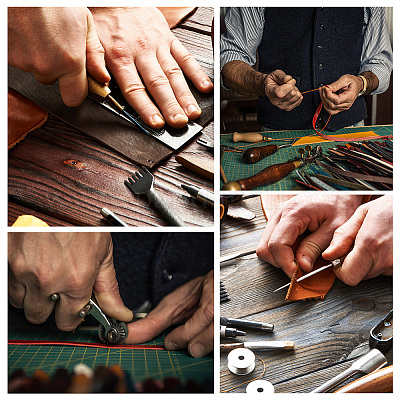 2 м плоский односторонний ремешок из искусственной кожи с рисунком личи&nbsp;LC-WH0010-02A-02-1