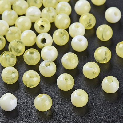 Акриловые бусины&nbsp;MACR-S375-001A-08-1