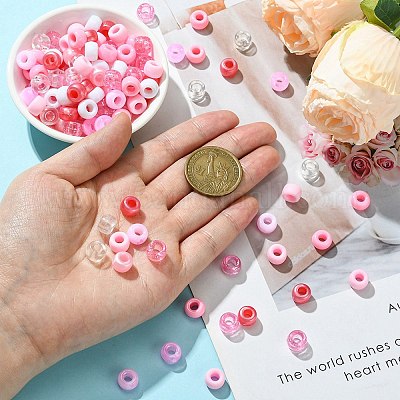 8 стиль пластиковые перламутровые бусины KY-FS0001-21D-1