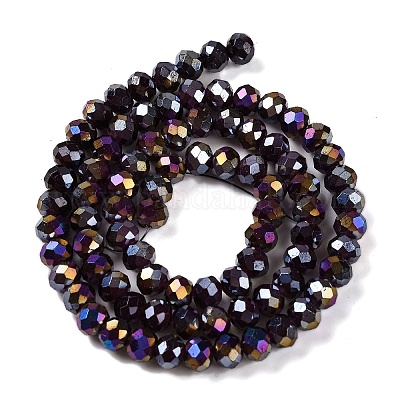 Запекание гальванических нитей стеклянных бусин DGLA-A039-J6MM-B22-1