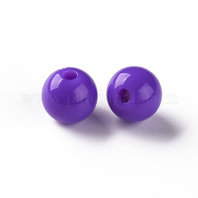 Непрозрачные акриловые бусины MACR-S370-C8mm-31-1