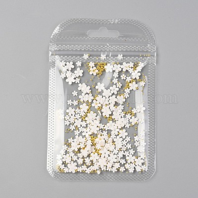 Цветок пластиковые кабошоны гвоздь X-MRMJ-I001-03D-1