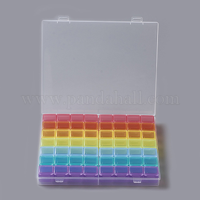 Пластиковые бисера контейнеры&nbsp;CON-F005-09-1