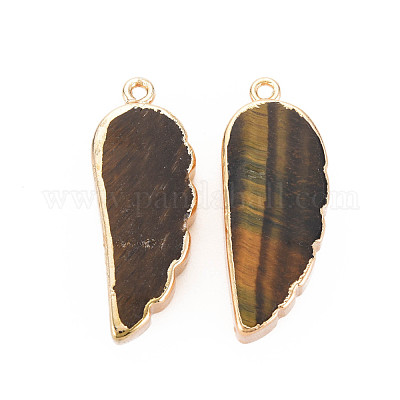 Природных тигровый глаз подвески G-N326-127-A04-1