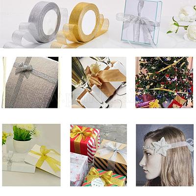 Блестящая металлическая лента&nbsp;OCOR-T001-12mm-YC-1