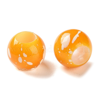 Европейские бусины из АБС-пластика&nbsp;KY-G033-01B-02-1