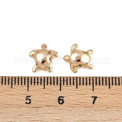 Латунные бусины&nbsp;KK-G535-01G-1