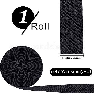 Полипропиленовый утолщенный широкий эластичный шнур&nbsp;EW-GF0001-02A-1