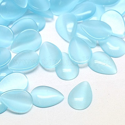 Кабошоны кошачьего глаза X-CE-J001-18x25mm-23-1