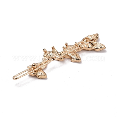 Заколки для волос со стразами из сплава&nbsp;LS-PHAR-Z003-06KCG-1