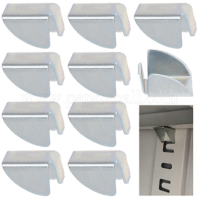 22 шт. кронштейн-зажим для железной полки&nbsp;AJEW-GF0012-77-1