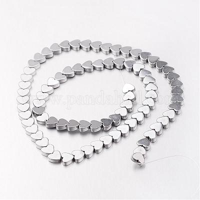 Гальванизировать немагнитных синтетический гематит нитей бисера G-F300-23C-01-1