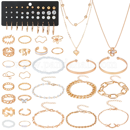 Комплект из колец SJEW-UN0001-19-1