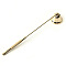 Stainless Steel Candle Wick Snuffer, Candle Tool Accessories, Golden, 22.3cm