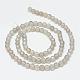 Природные Агат бисера нити&nbsp;G-R344-4mm-37-2