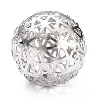 Не тускнеющие полые бусины из нержавеющей стали 304&nbsp;X-STAS-Z033-05P