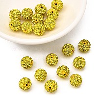 Бусины с класс А стразами&nbsp;RB-B025-22